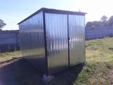 MOBILGARÁZS 2×3 HÁTRAFELÉ LEJTŐ