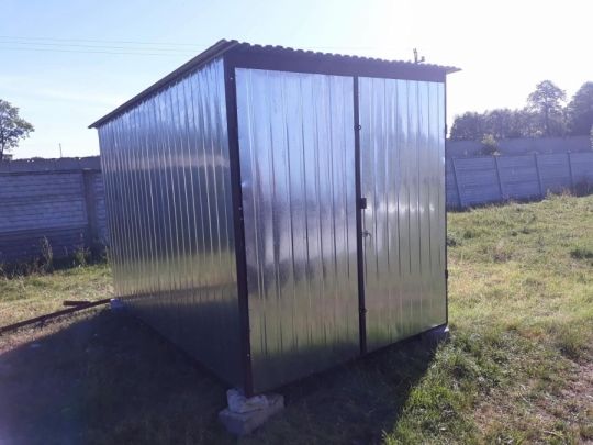 MOBILGARÁZS 2×3 HÁTRAFELÉ LEJTŐ