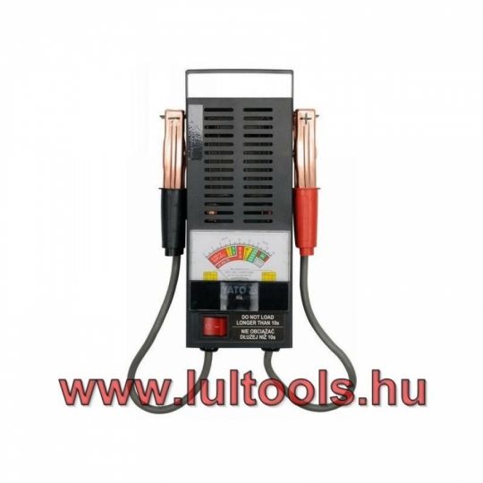 Mobilis akkuteszter 6-12V analóg CCA 200-1000A YATO