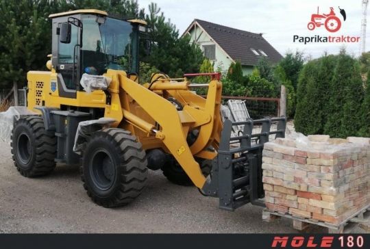 MOLE180 árbajnok rakodógép