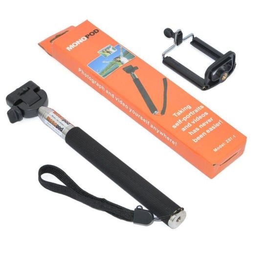 Monopod Z07-1 önarckép szelfi bot kamera