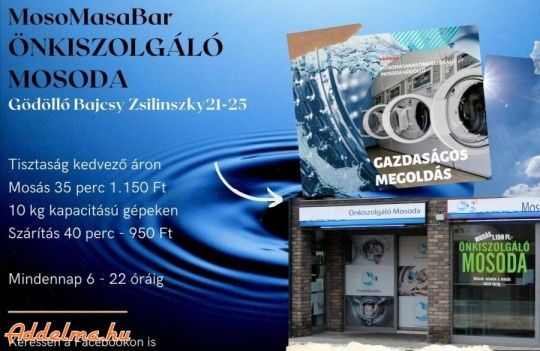 MosoMasaBar Önkiszolgáló Mosoda Gödöllő Bajcsy-Zs 21-25
