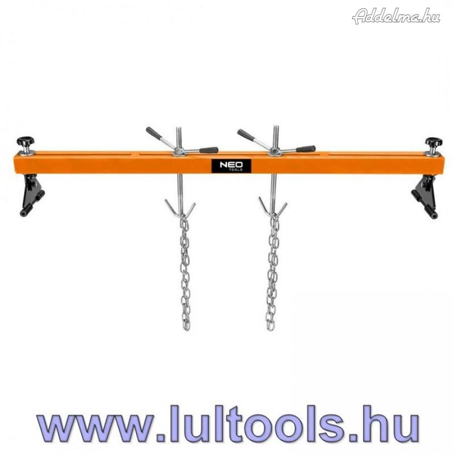 Motorkiemelő - felfüggesztő láncos állítható Neo LULTOOLS