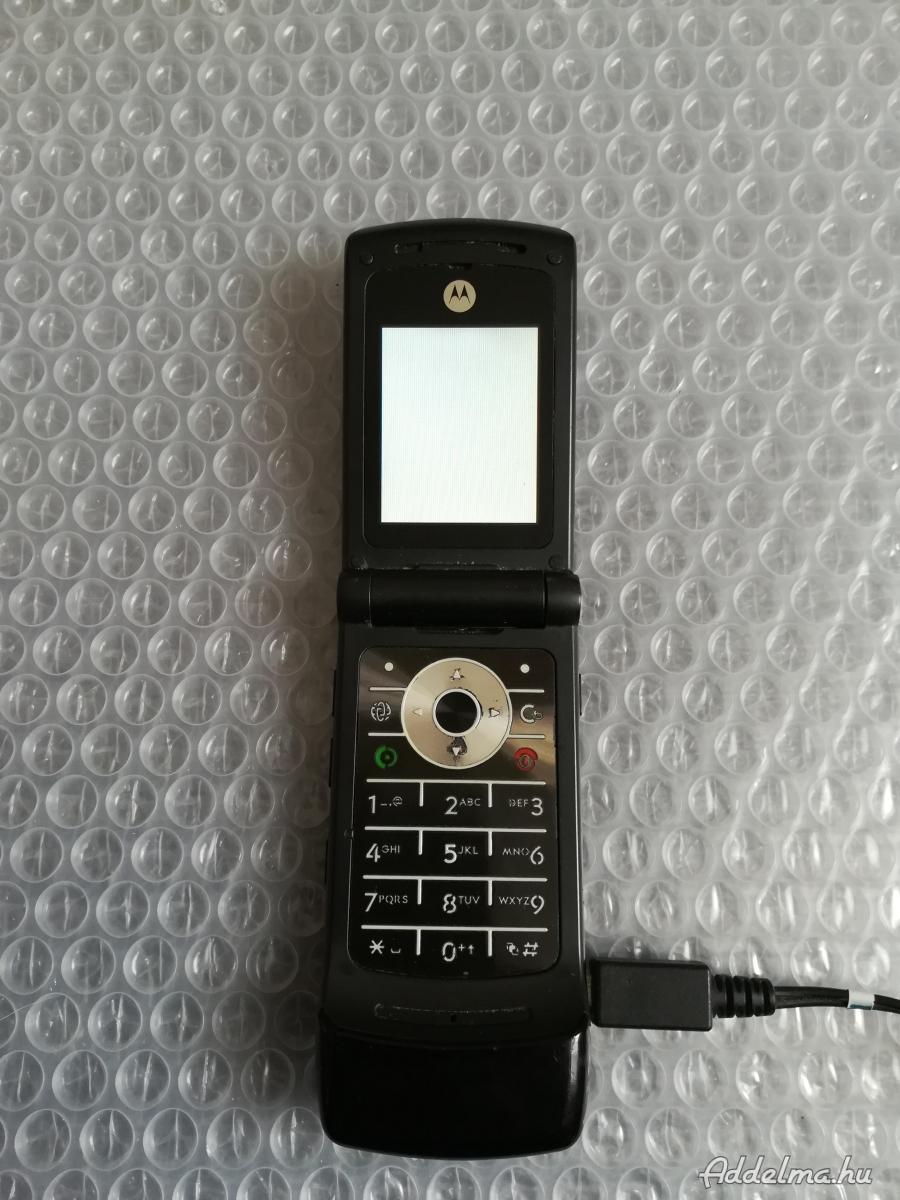 Motorola W490 eladó , fehéren világit de csak töltőn!!