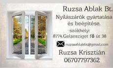 Műanyag nyílászárók