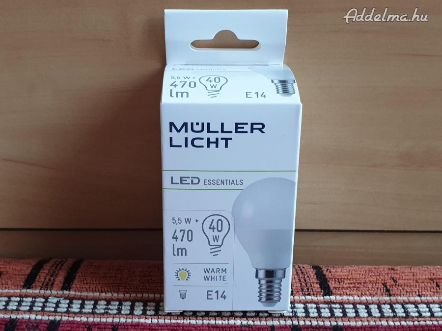 Müller Licht E14 5,5W (40W) LED 2700K (meleg fehér) izzó égő