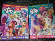 My little pony - Én kicsi pónim újságok + pónik házzal, pezzel