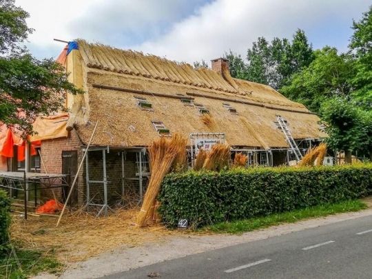 Nádtető készítés , Javítás