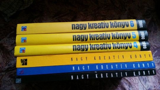 Nagy Kreatív Könyv -1996-1997-1998-1999-2000-2001-marketing