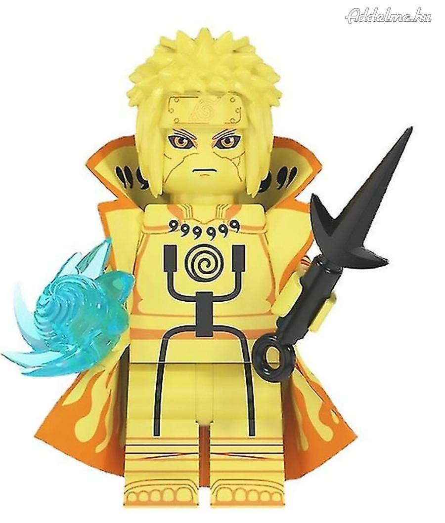 Naruto Minato Namikaze mini figura Új! Készletről!