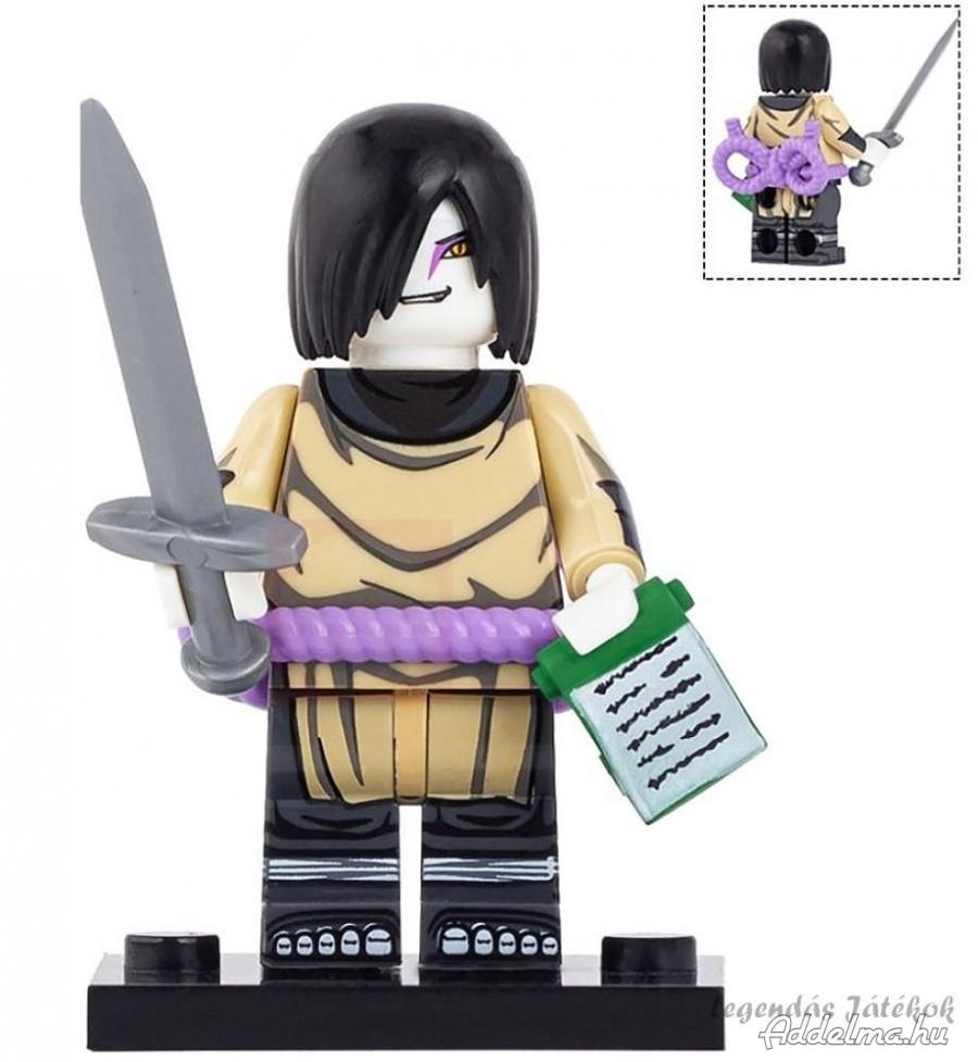 Naruto Orochimaru mini figura Új! Készletről!