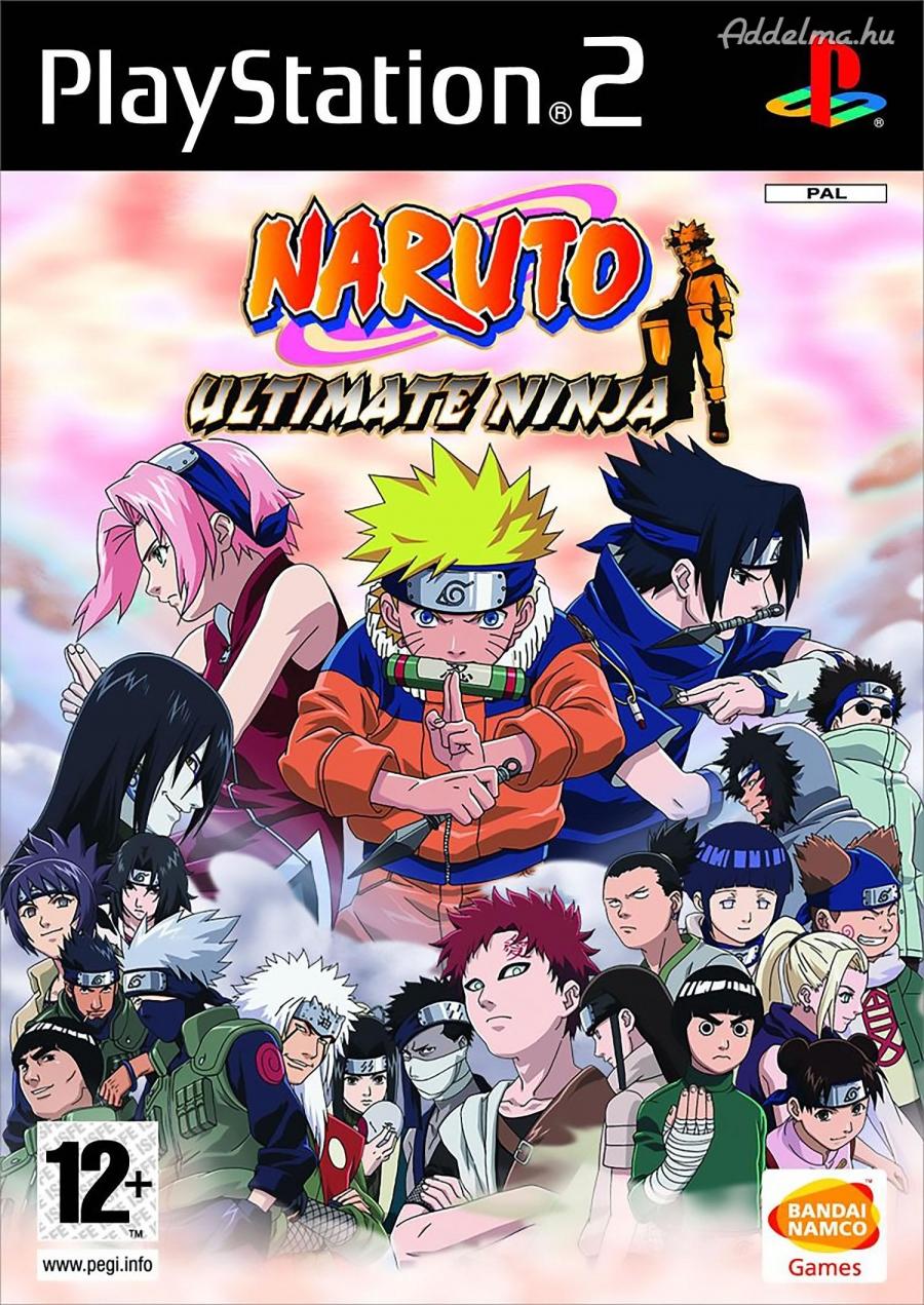 Naruto - Ultimate ninja Ps2 játék PAL