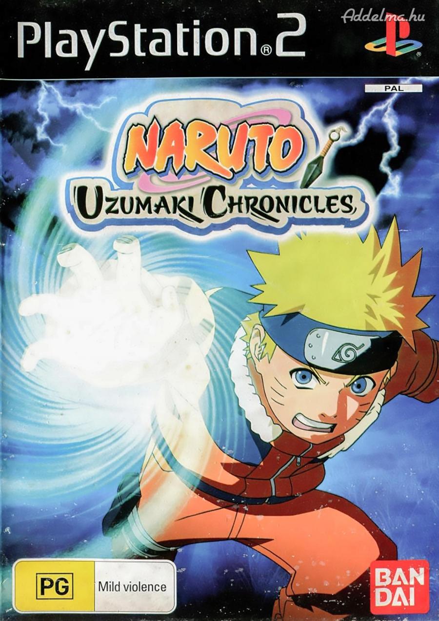 Naruto - Uzumaki krónikák Ps2 játék PAL