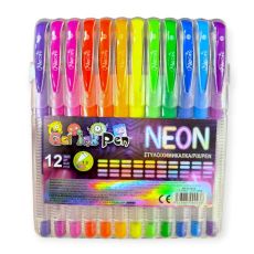 Neon zseléstoll készlet – 6 db