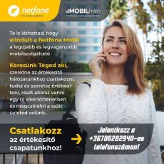 Netfone üzletkötő