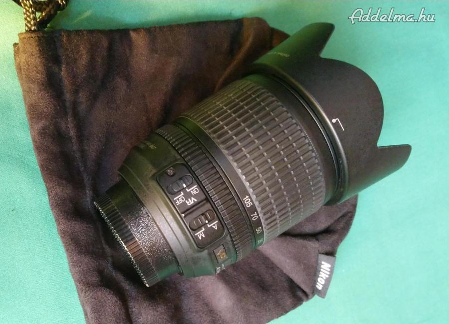 Nikon AF-S DX 18-105mm. objektív.