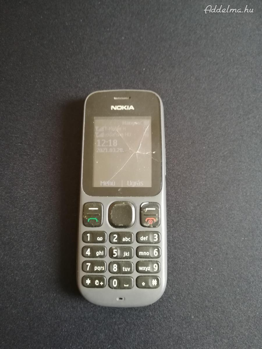  Nokia 101 telefon eladó  Jó, előlap plexi repedt, független