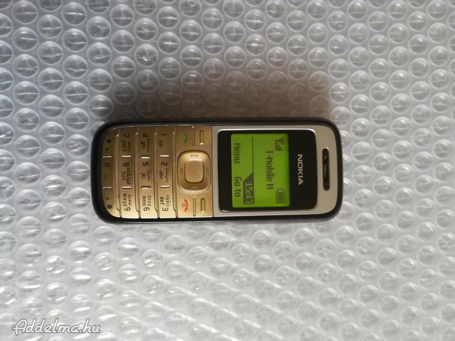 Nokia 1200 telefon eladó ,jó és telekomos , angol menüs.