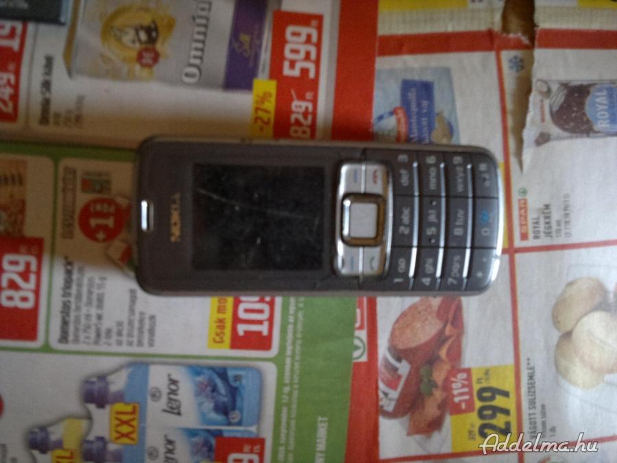 Nokia 3109 telefon eladó,törött nem kapcsol be  !