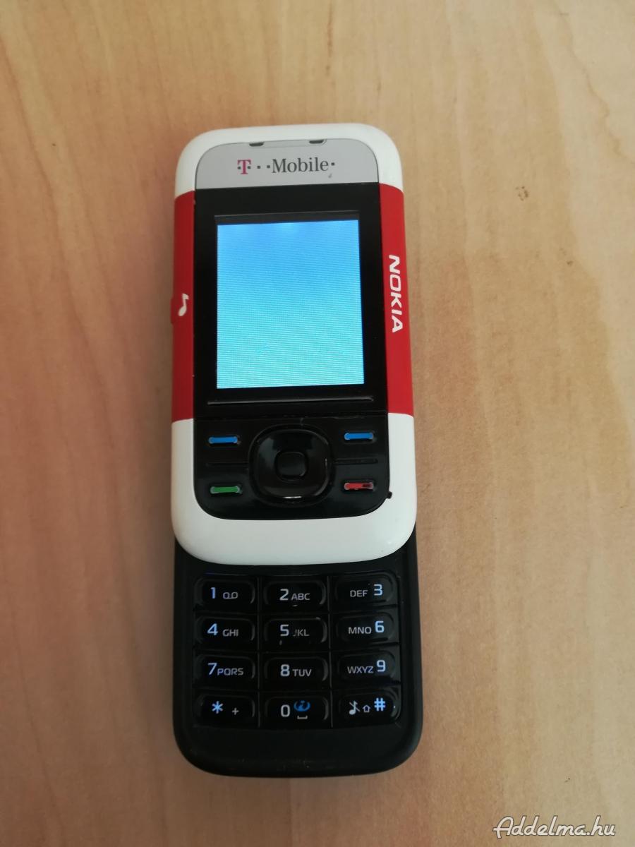 Nokia 5200 mobil eladó Fehéren világít a kijelző 