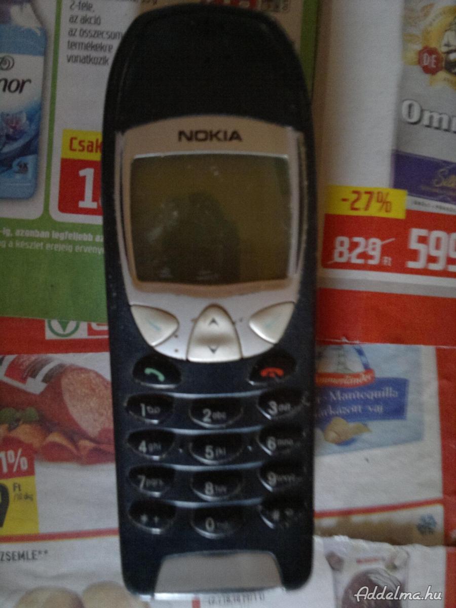 Nokia 6210 telefon eladó,bekapcsoló gomb hiányos ,kikapcsolgat