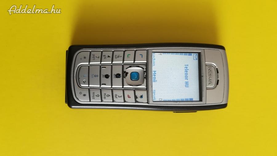 Nokia  6230 mobil működőképes de nem tölt, telenoros.