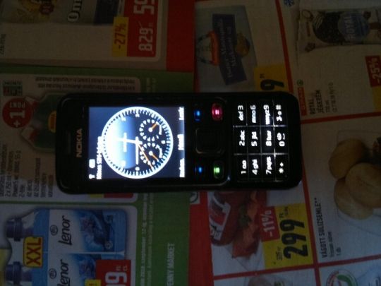 Nokia 6300 telefon eladó, működik de halkan cseng  !