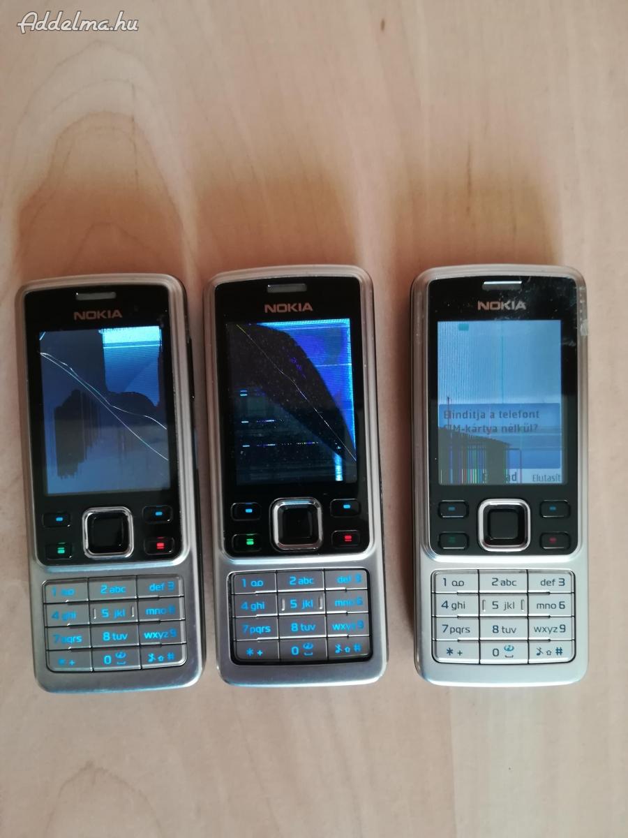 Nokia 6300c mobil eladó Törött kijelzősek