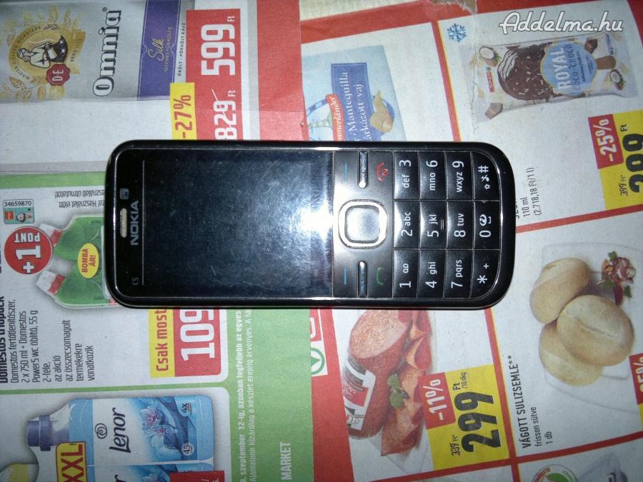 Nokia c5-00 telefon eladó , mind hibás!