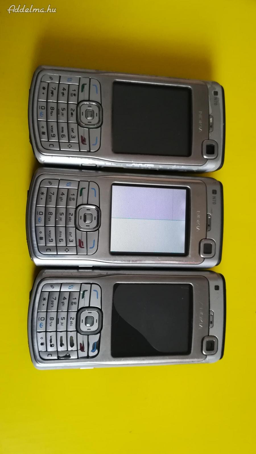 Nokia N70 mobil hibásak: képet nem ad