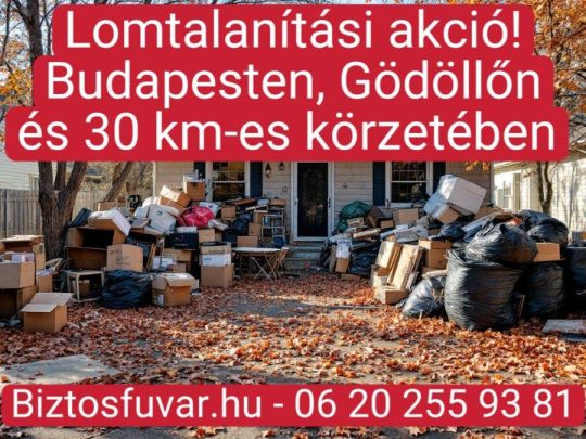 Lomtalanítási akció!
