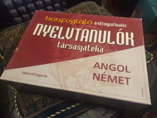 Nyelvtanulók társas-angol-német- Honfoglaló érettségiző kiadás