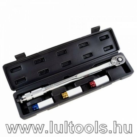 Nyomatékkulcs 28-210Nm + CR-MO dugókulcsok