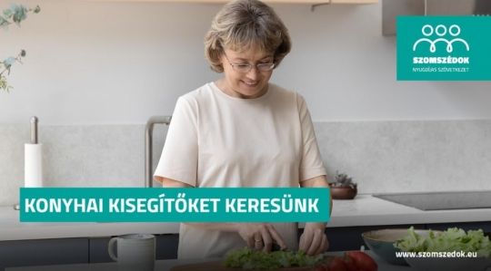 NYUGDÍJAS konyhai kisegítőket keresünk a 14. kerületbe