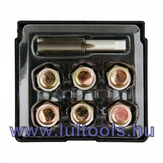 Olajleeresztő csavar menetjavító készlet 7 részes M15x1,5 mm YATO