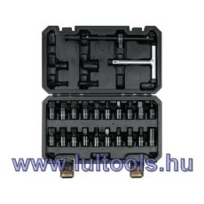Olajleeresztő kulcs készlet 26 részes 3/8" CrV