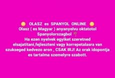 OLASZ SPANYOL ANGOL ONLINE MAGANORAK