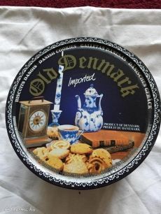 Old Denmark dán süteményes doboz