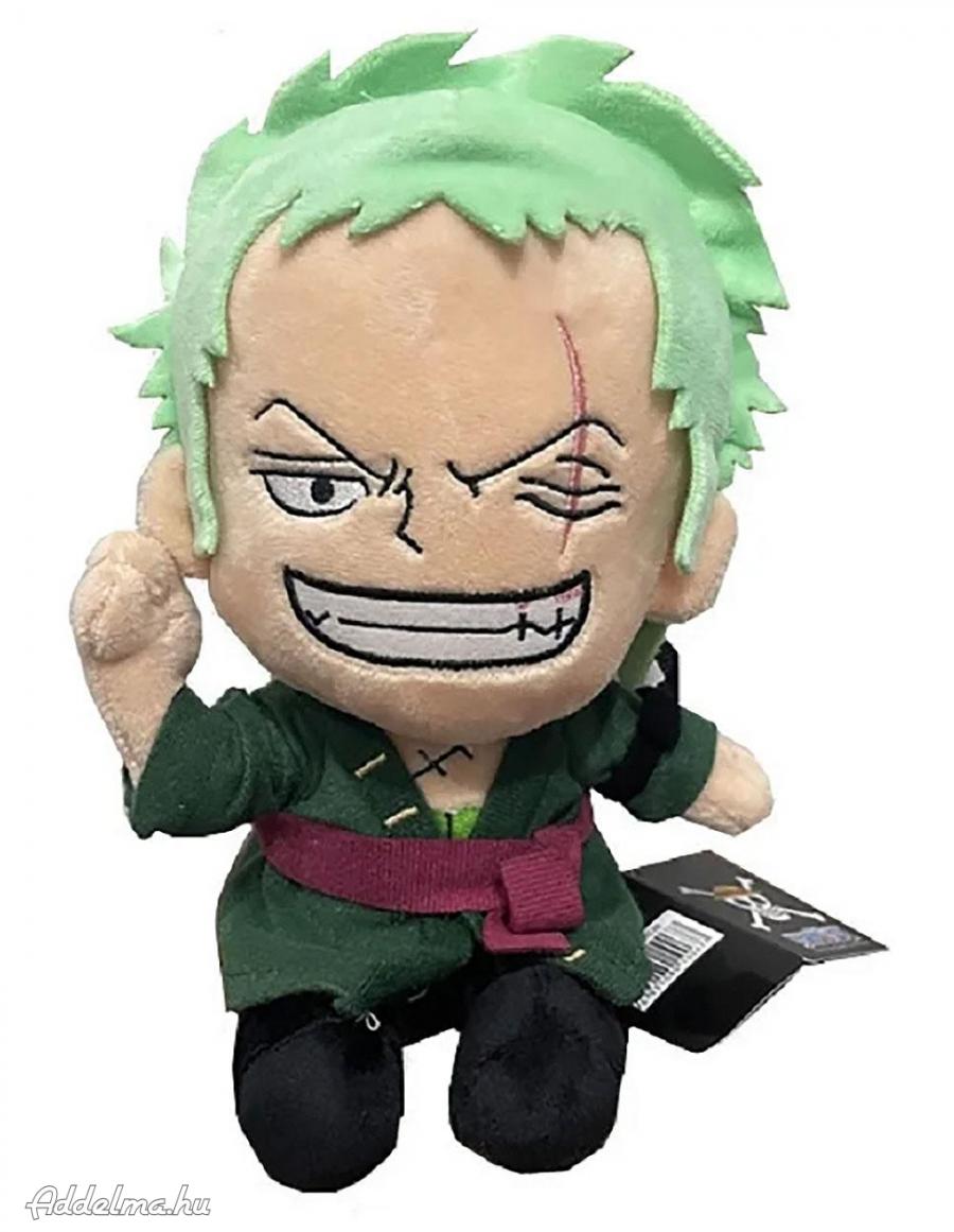 One Piece Roronoa Zoro plüss 20 cm