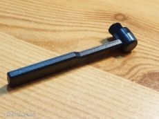 Szénszálas CARBON tűtisztító kefe bakelit