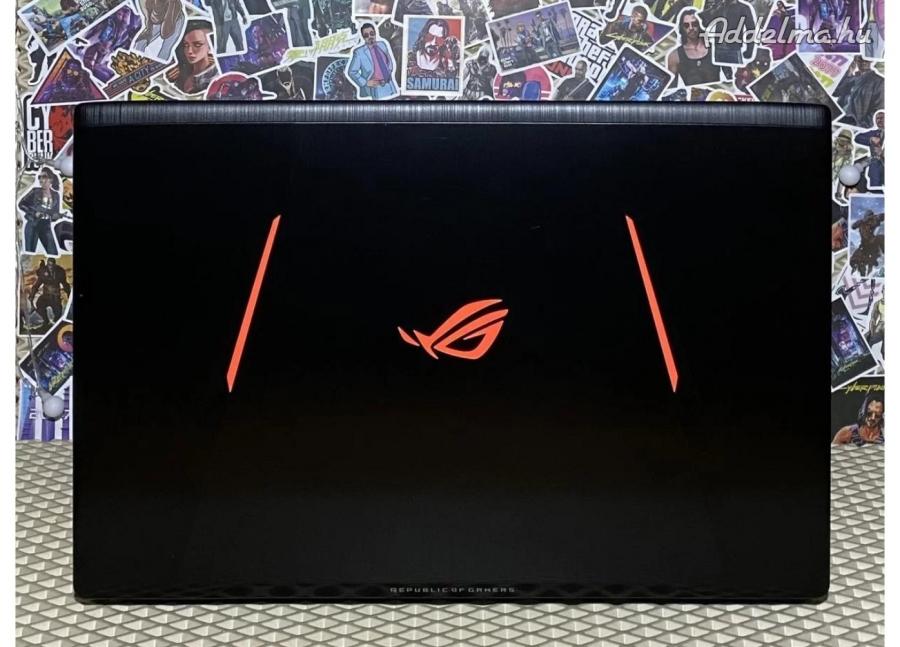 Óriás Asus rog laptop eladó 8gb-os vga 256GB SSD + 1TB HDD