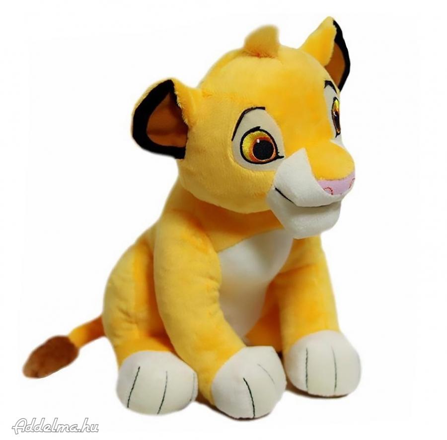 Oroszlánkirály Simba oroszlánkölyök plüss 28 cm