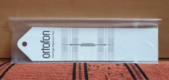 Ortofon lemezjátszó hangszedő tű beállító sablon ÚJ