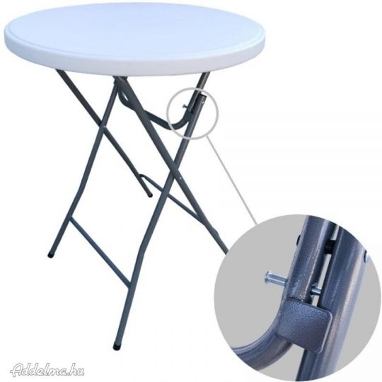 Összecsukható bárasztal 80cm