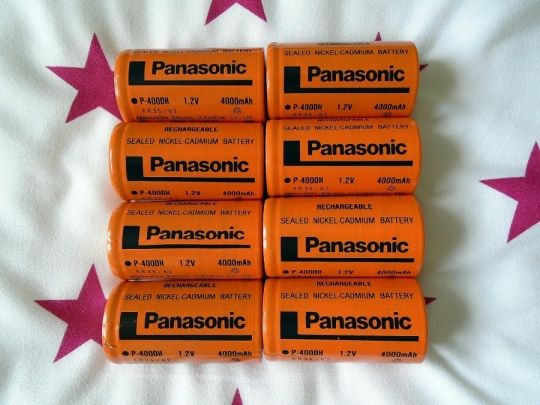 Panasonic akku 1,2V
