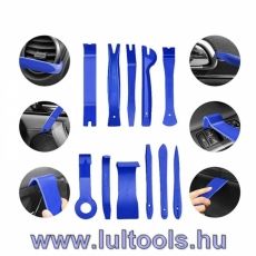 Patent kiszedő, Kárpit eltávolító készlet 11+1db LULTOOLS