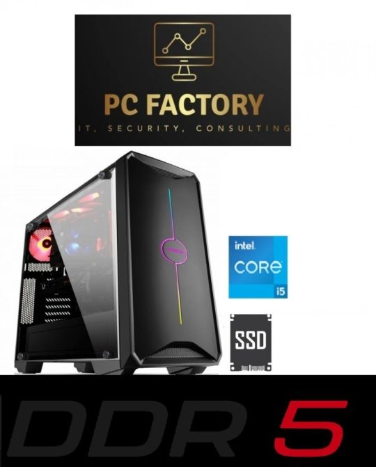 PC FACTORY 12.GEN DDR5_007 (LGA1700 DDR5/Intel Core i5-12400/16GB DDR5