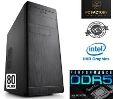 PC FACTORY 12.Gen02(Intel i3 12100/8GB DDR5/512GB M.2/UHD/80+)