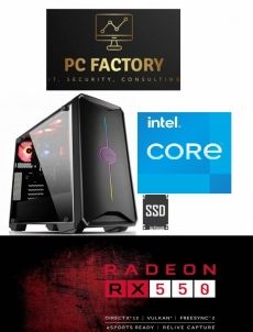 PC FACTORY INTEL_11.GEN_08(INTEL CORE I5-10400F/16GB DDR4/480GB SSD/RX