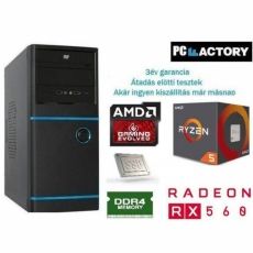 PC FACTORY RYZEN GAMER 7 (RYZEN5 1400/8GB DDR4/240GBSSD/RX560 4GB)